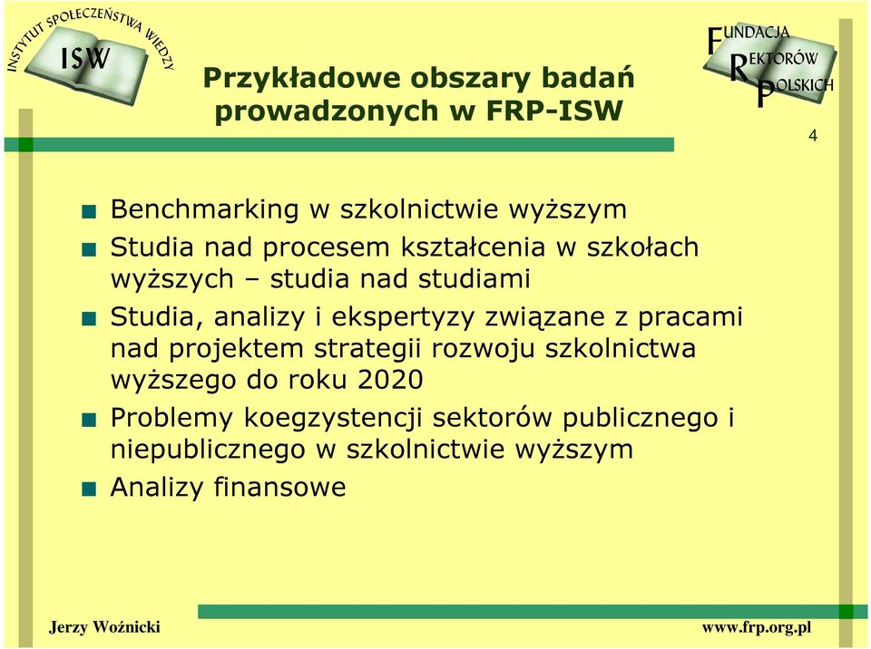 związane z pracami nad projektem strategii rozwoju szkolnictwa wyŝszego do roku 2020 Problemy