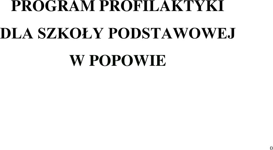 DLA SZKOŁY