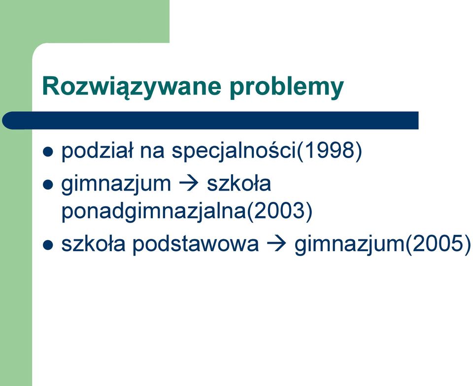 szkoła ponadgimnazjalna(2003)