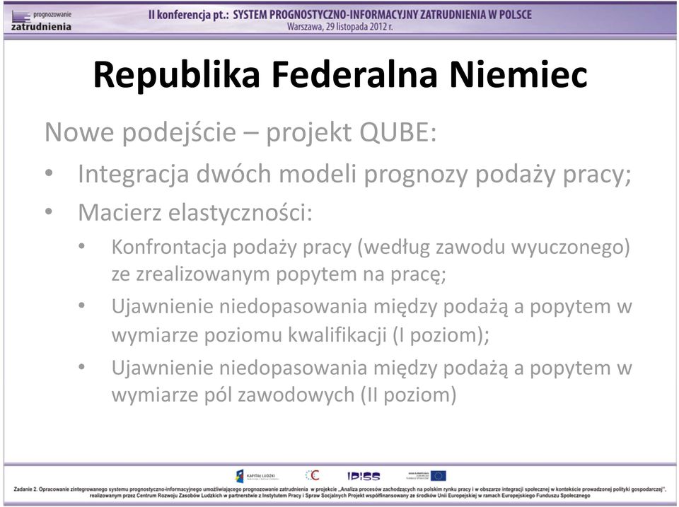 zrealizowanym popytem na pracę; Ujawnienie niedopasowania między podażą a popytem w wymiarze