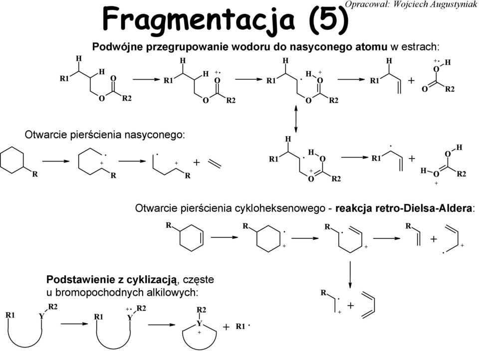 nasyconego: 2 2 twarcie pierścienia cykloheksenowego - reakcja