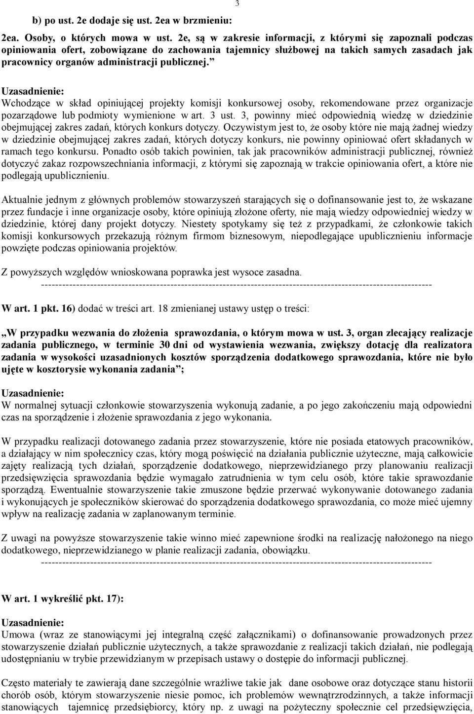 publicznej. Wchodzące w skład opiniującej projekty komisji konkursowej osoby, rekomendowane przez organizacje pozarządowe lub podmioty wymienione w art. 3 ust.