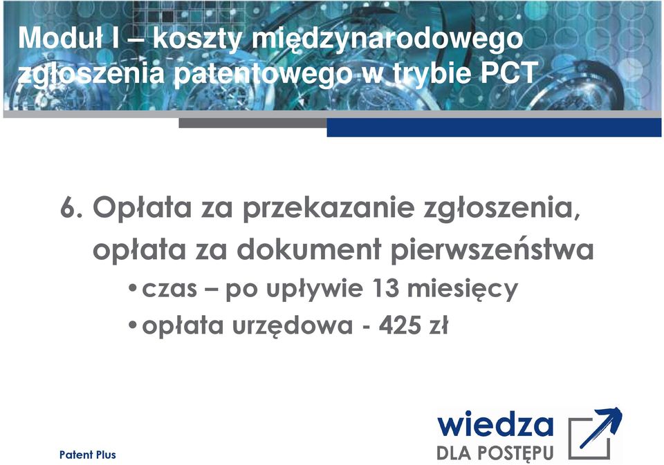 Opłata za przekazanie zgłoszenia, opłata za