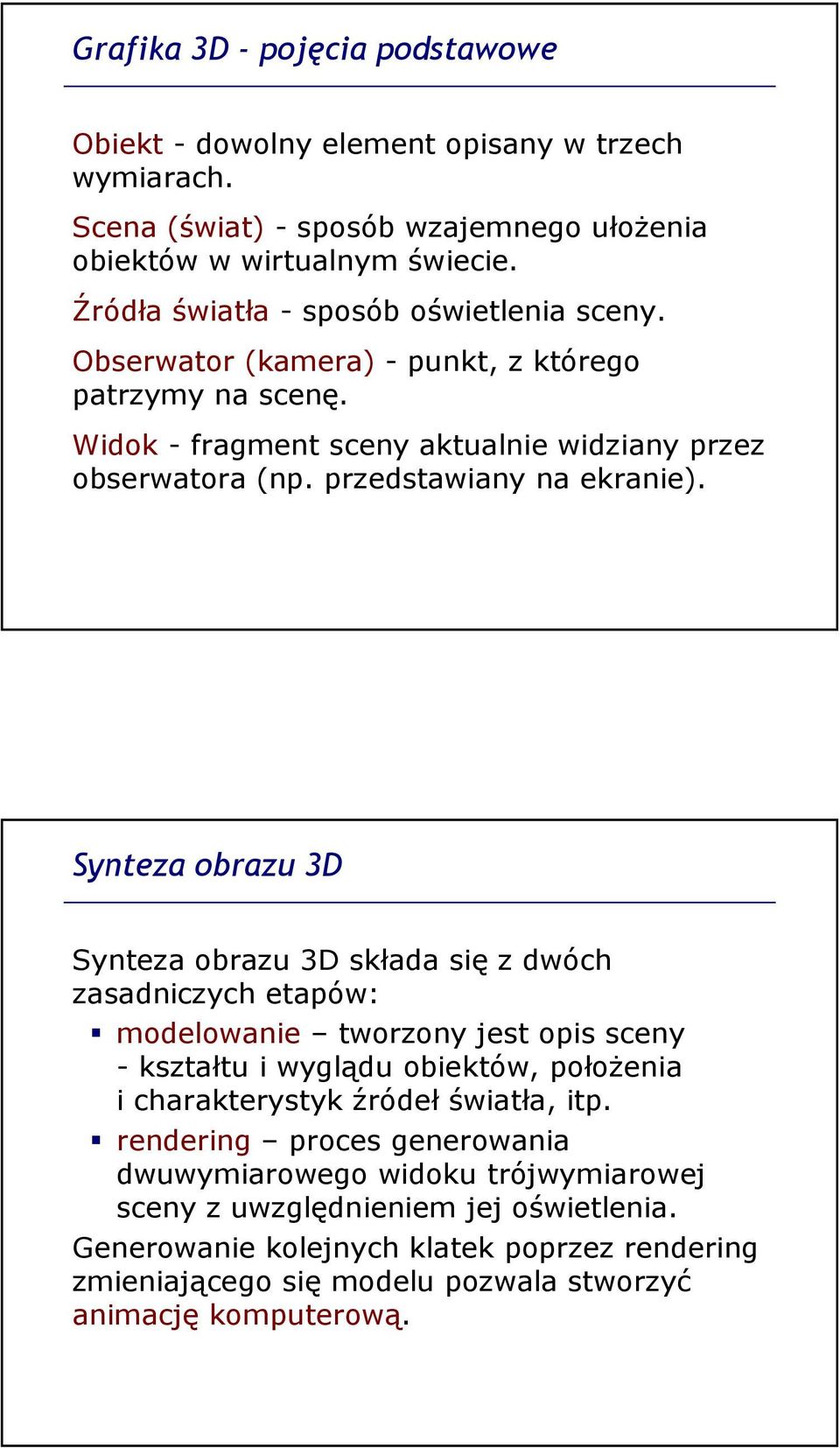 przedstawiany na ekranie).