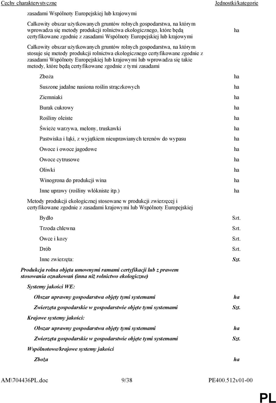 certyfikowane zgodnie z zasadami Wspólnoty Europejskiej lub krajowymi lub wprowadza się takie metody, które będą certyfikowane zgodnie z tymi zasadami Zboża Suszone jadalne nasiona roślin