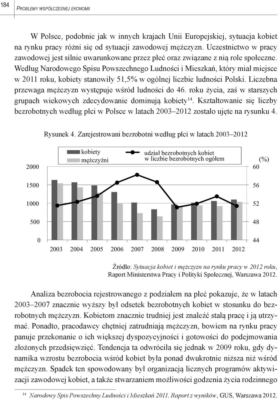 Według Narodowego Spisu Powszechnego Ludności i Mieszkań, który miał miejsce w 2011 roku, kobiety stanowiły 51,5% w ogólnej liczbie ludności Polski.