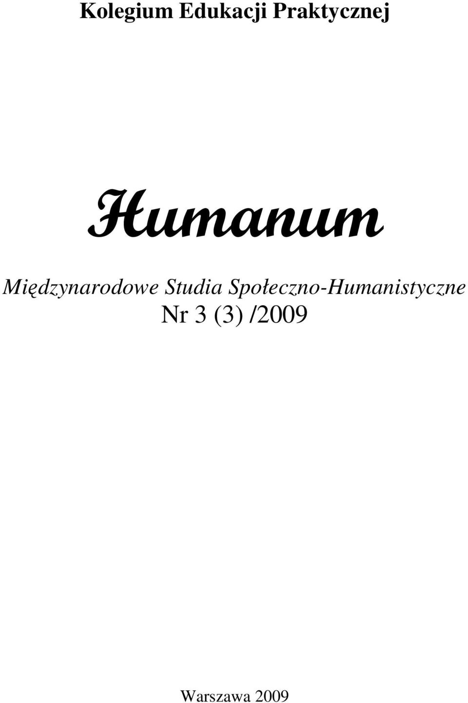 Międzynarodowe Studia