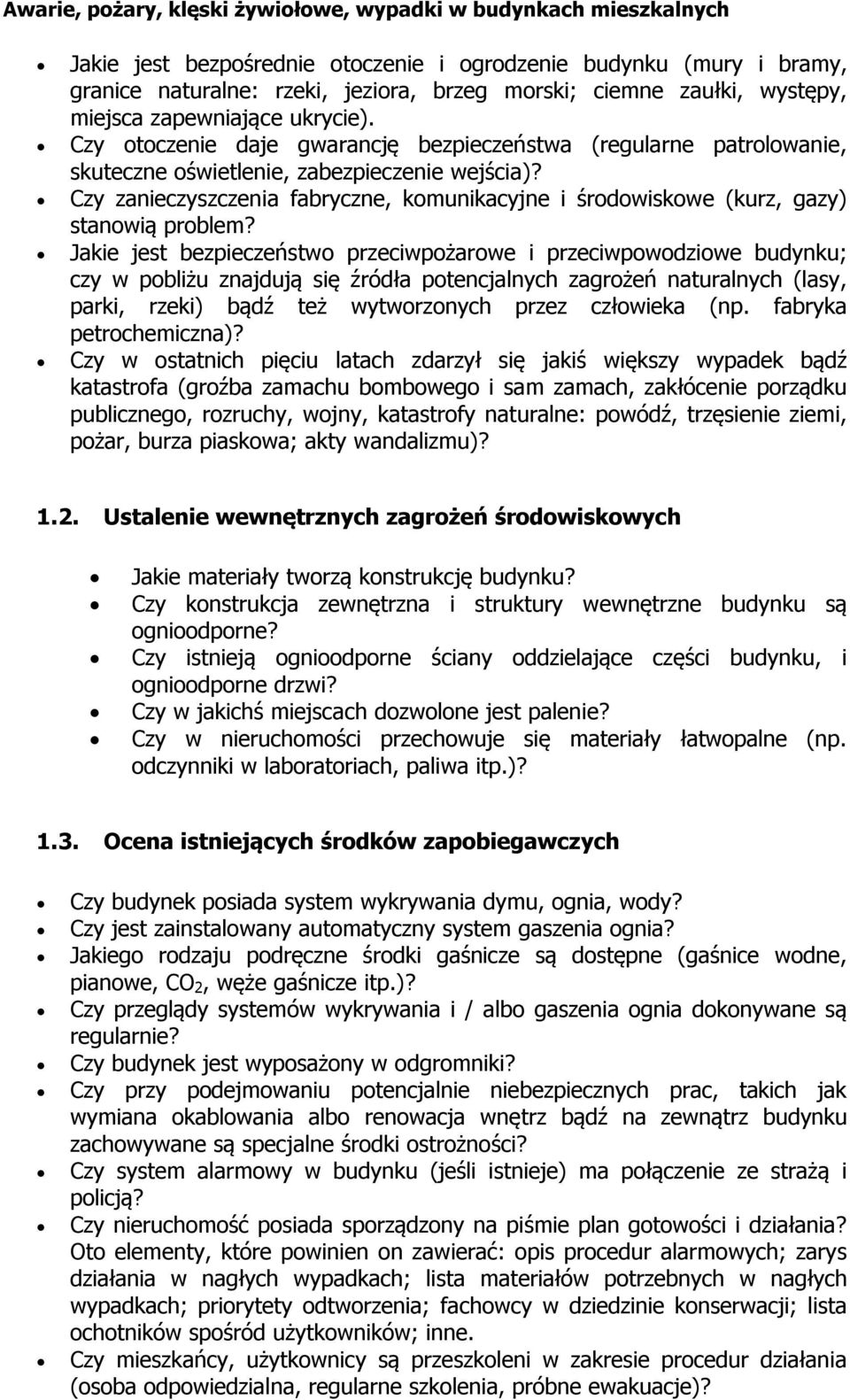 Czy zanieczyszczenia fabryczne, komunikacyjne i środowiskowe (kurz, gazy) stanowią problem?