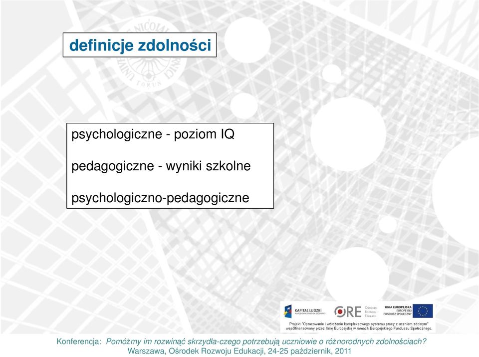 IQ pedagogiczne - wyniki