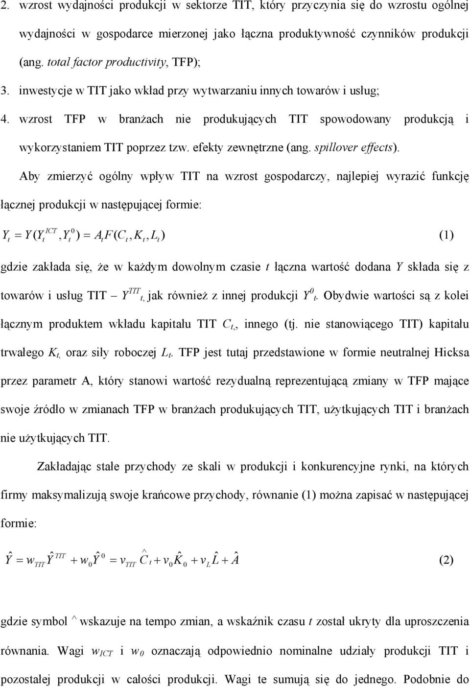 spillover effecs).