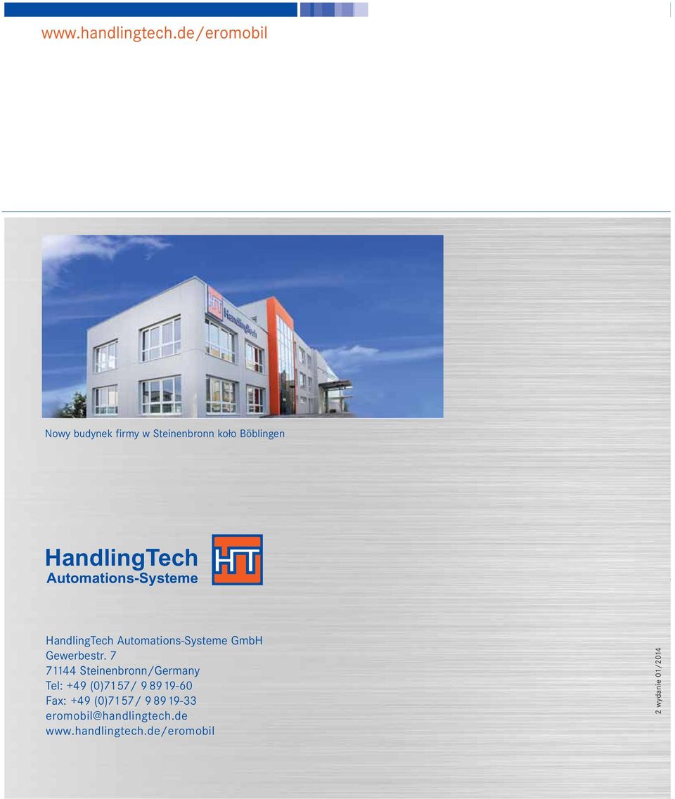 HandlingTech HandlingTech GmbH Gewerbestr.