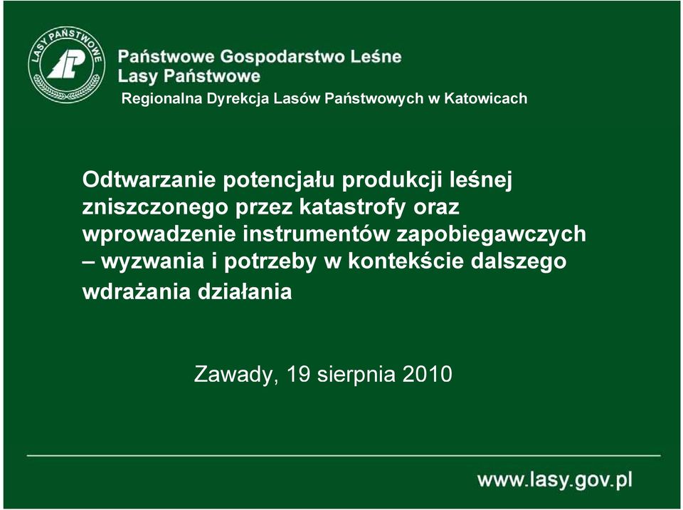 wprowadzenie instrumentów zapobiegawczych wyzwania i potrzeby w