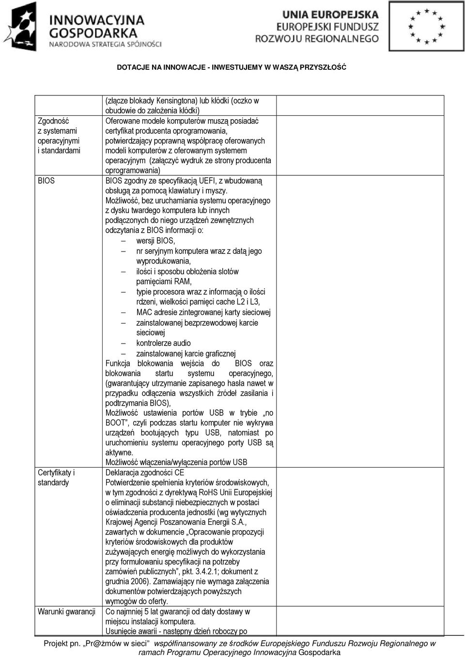 producenta oprogramowania) BIOS zgodny ze specyfikacją UEFI, z wbudowaną obsługą za pomocą klawiatury i myszy.