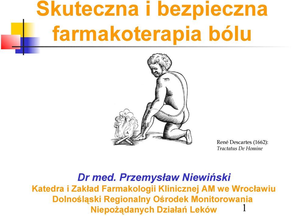 Przemysław Niewiński Katedra i Zakład Farmakologii Klinicznej