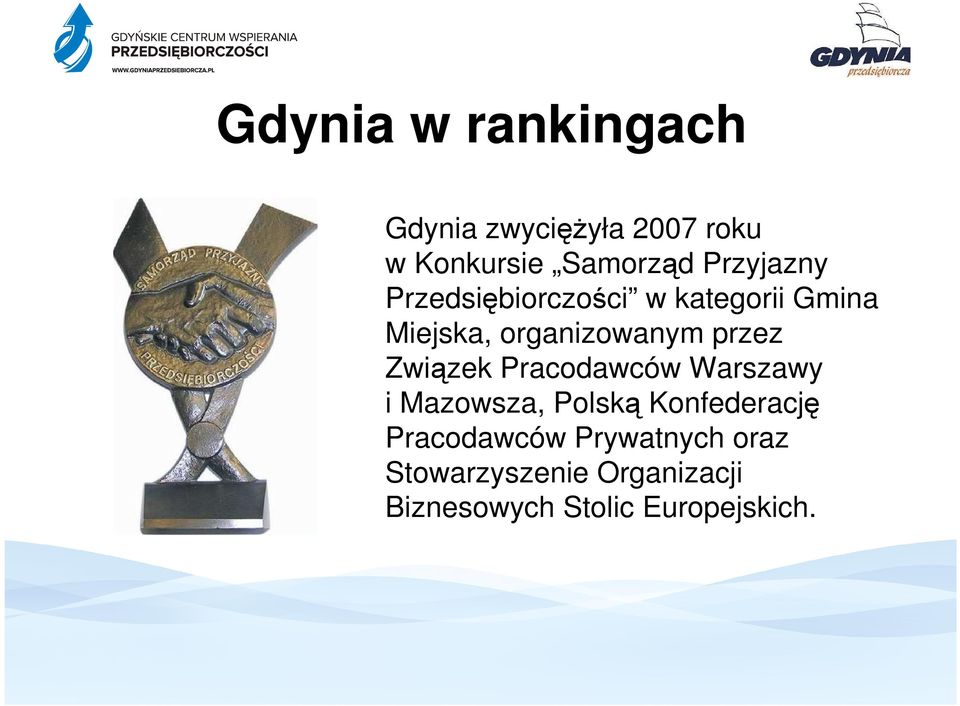 przez Związek Pracodawców Warszawy i Mazowsza, Polską Konfederację