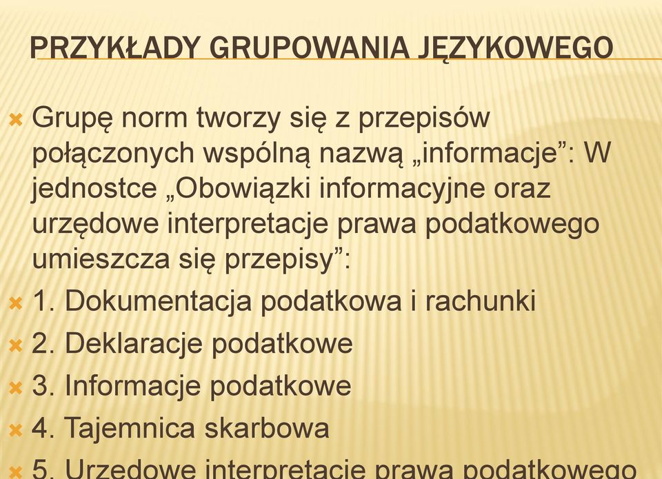 interpretacje prawa podatkowego umieszcza się przepisy : 1.