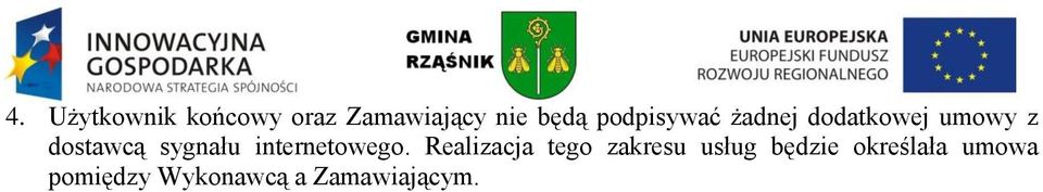 sygnału internetowego.