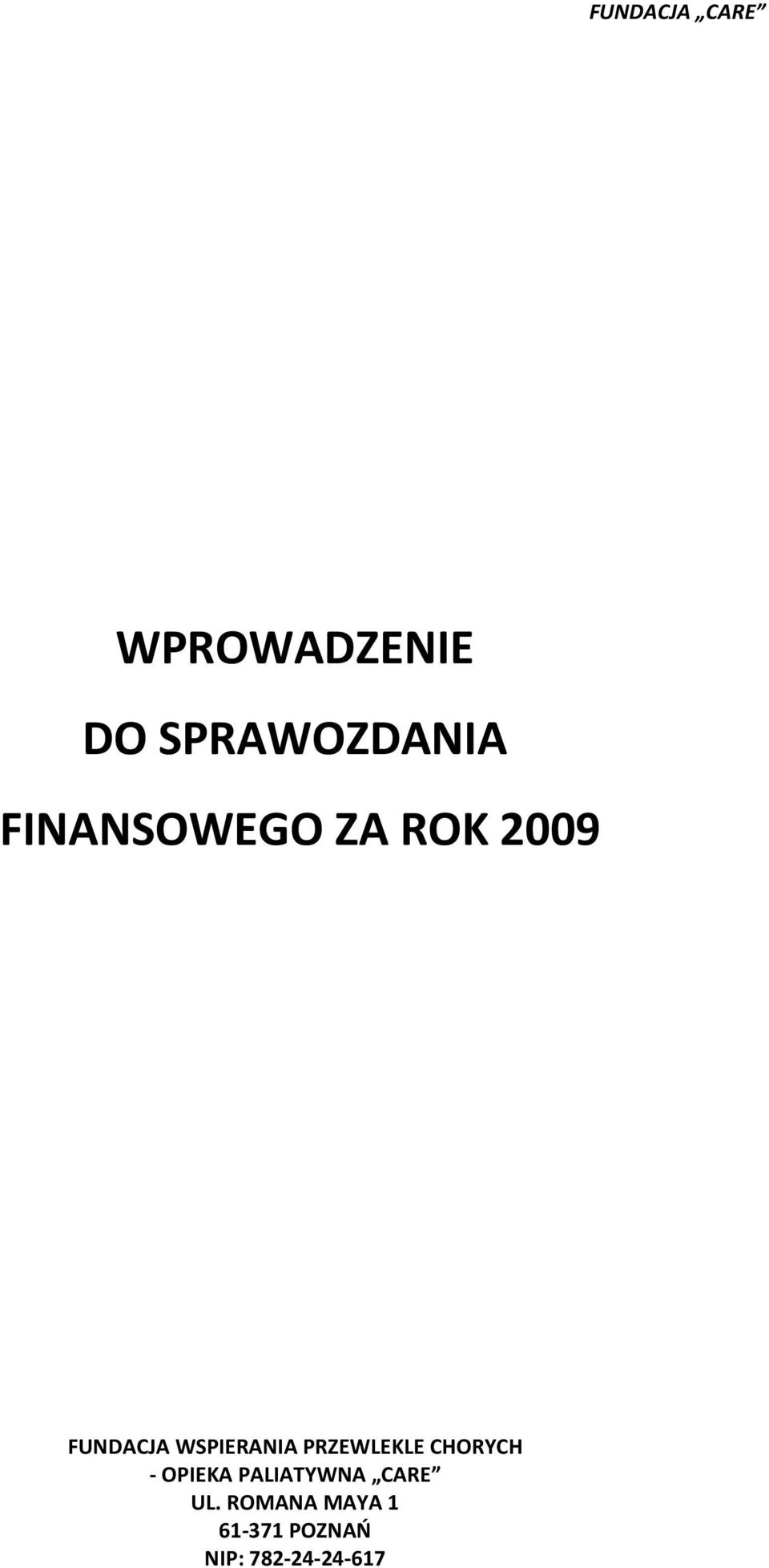 SPRAWOZDANIA