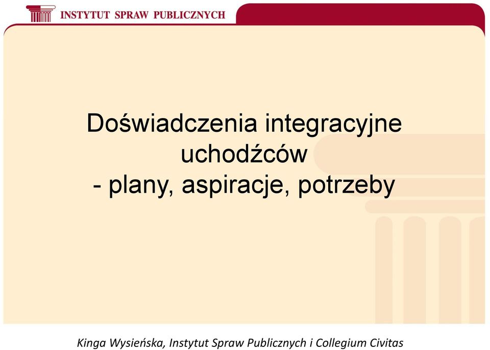 potrzeby Kinga Wysieńska,