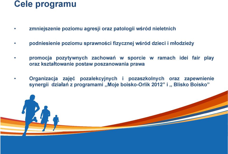 idei fair play oraz kszta towanie postaw poszanowania prawa Organizacja zajęć pozalekcyjnych i