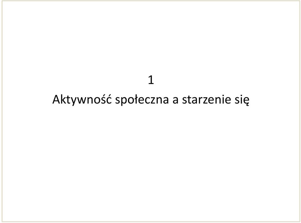 społeczna