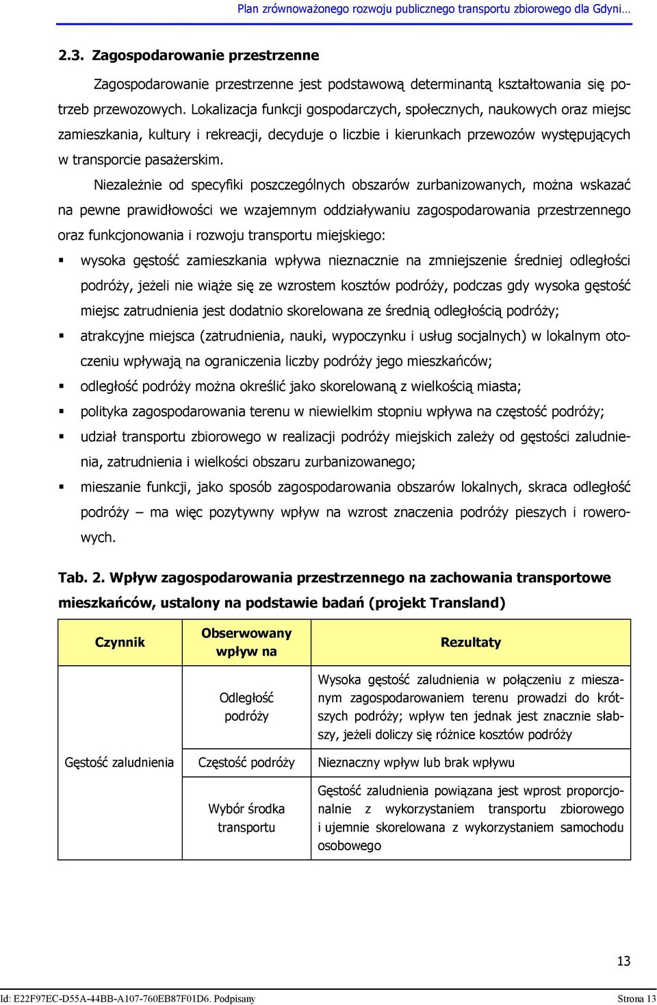 Niezależnie od specyfiki poszczególnych obszarów zurbanizowanych, można wskazać na pewne prawidłowości we wzajemnym oddziaływaniu zagospodarowania przestrzennego oraz funkcjonowania i rozwoju