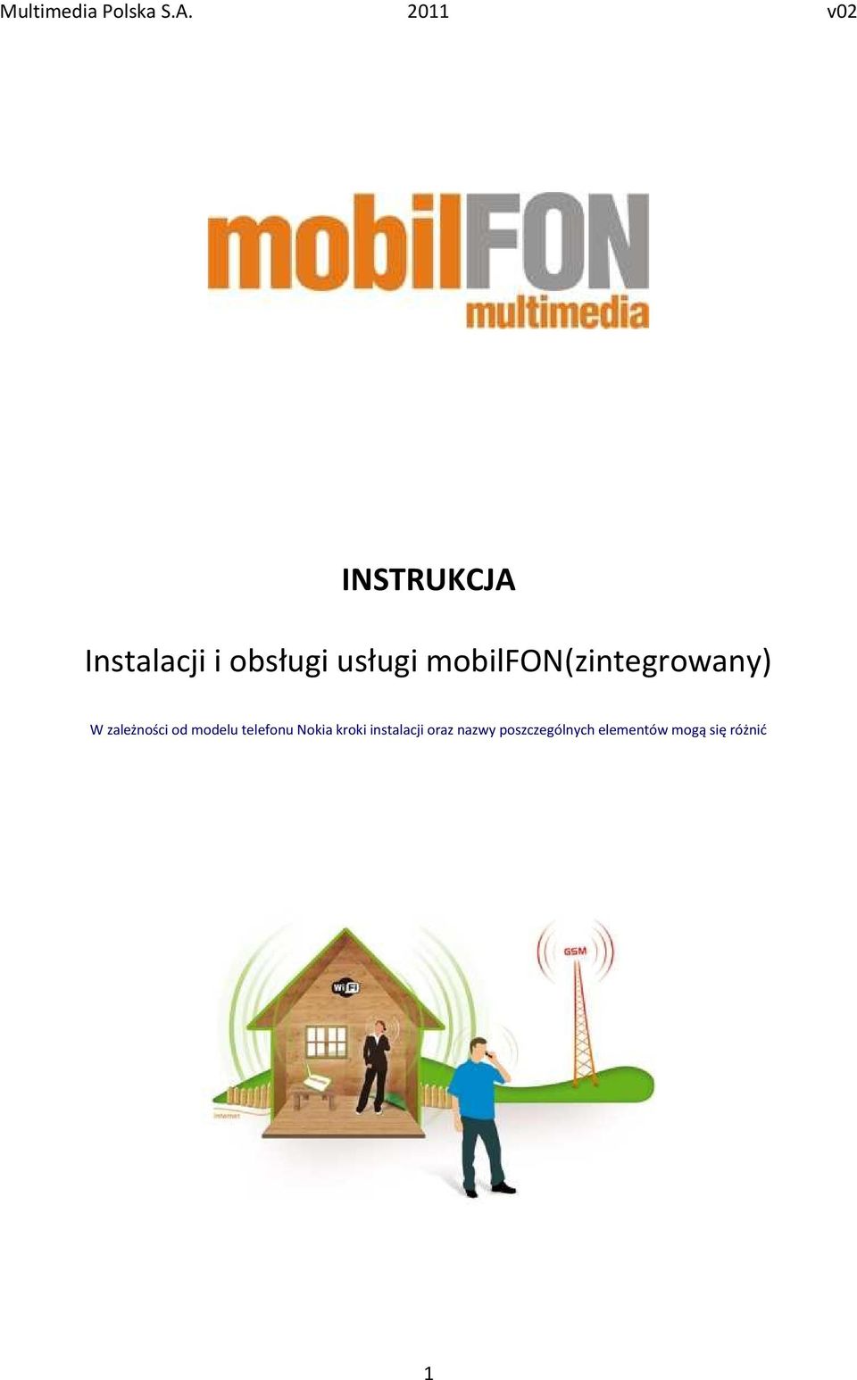 modelu telefonu Nokia kroki instalacji