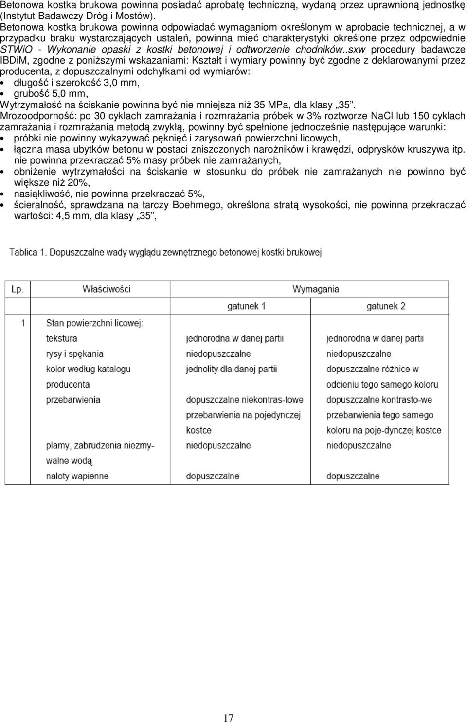 Wykonanie opaski z kostki betonowej i odtworzenie chodników.