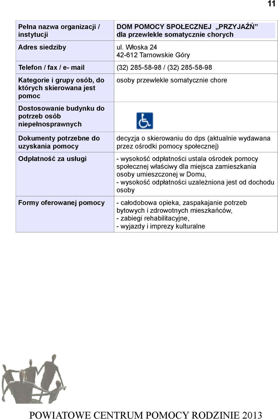 decyzja o skierowaniu do dps (aktualnie wydawana przez ośrodki y społecznej) - wysokość odpłatności ustala ośrodek y społecznej właściwy dla miejsca