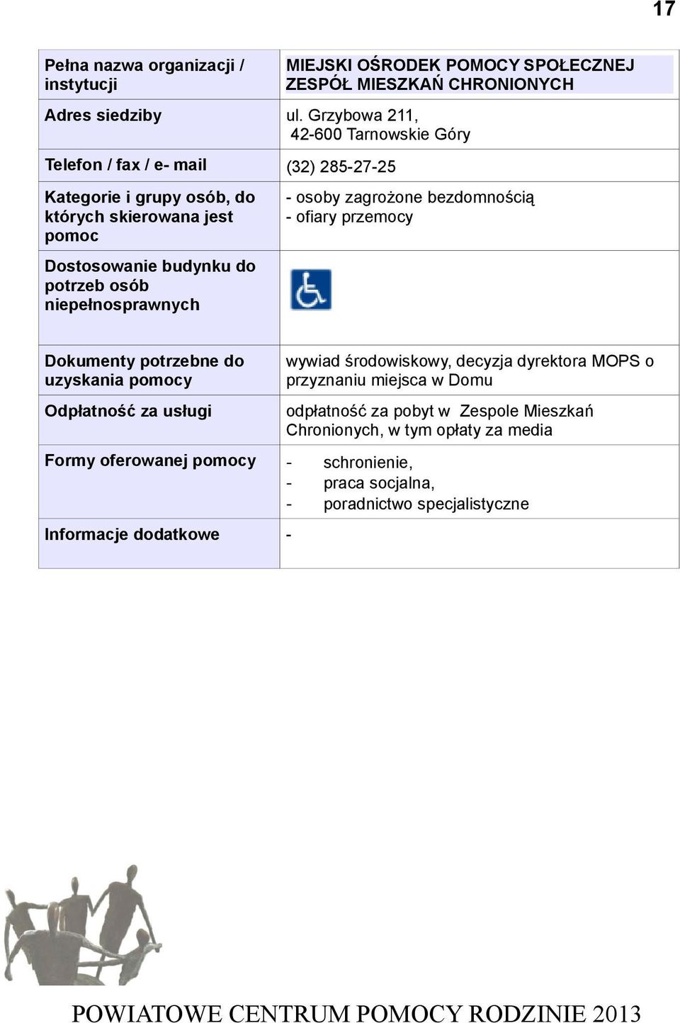 przemocy uzyskania y wywiad środowiskowy, decyzja dyrektora MOPS o przyznaniu miejsca w Domu odpłatność za pobyt w