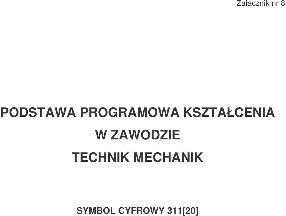 W ZAWODZIE TECHNIK