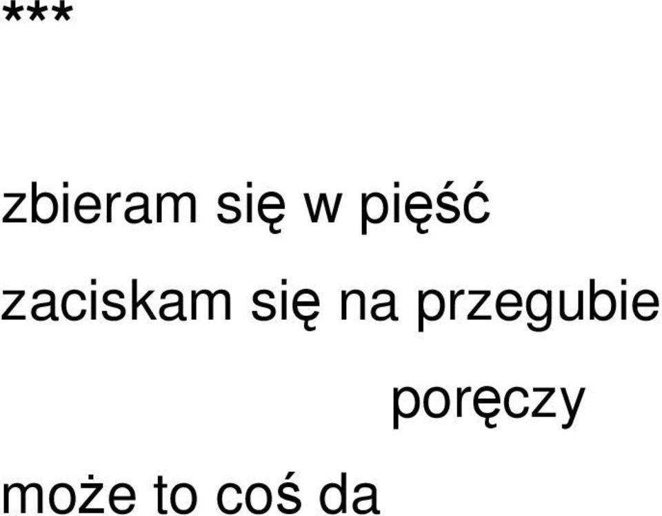 się na przegubie