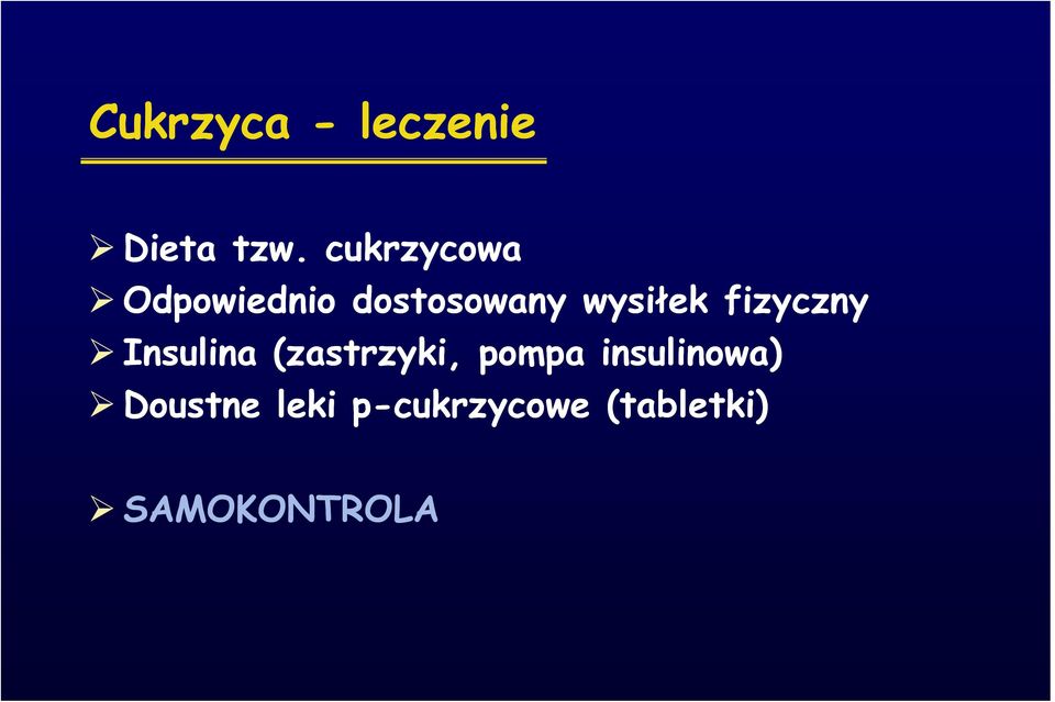 fizyczny Insulina (zastrzyki, pompa