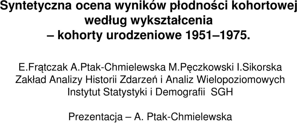 Pęczkowski I.