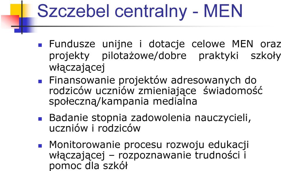 zmieniające świadomość społeczną/kampania medialna Badanie stopnia zadowolenia nauczycieli,