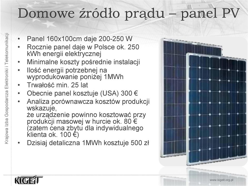 1MWh Trwałość min.