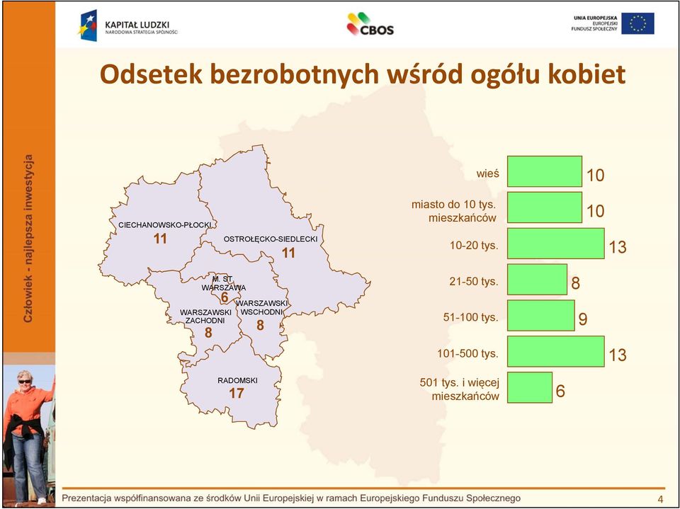 mieszkańców 10-20 tys. 10 13 8 6 8 21-50 tys.