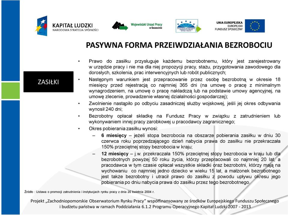 dni (na umowę o pracę z minimalnym wynagrodzeniem, na umowę o pracę nakładczą lub na podstawie umowy agencyjnej, na umowę zlecenie, prowadzenie własnej działalności gospodarczej); Zwolnienie