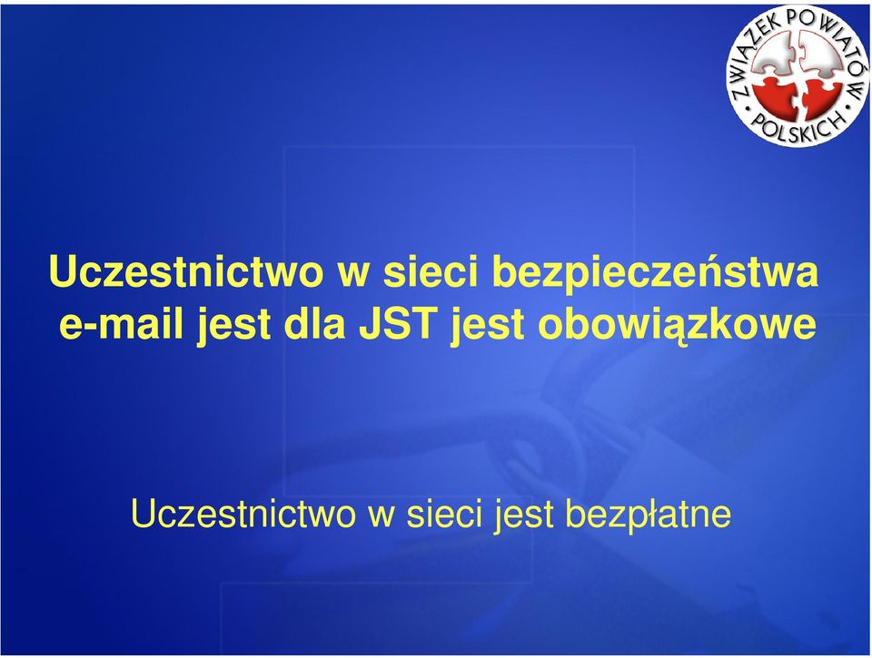 dla JST jest obowiązkowe 