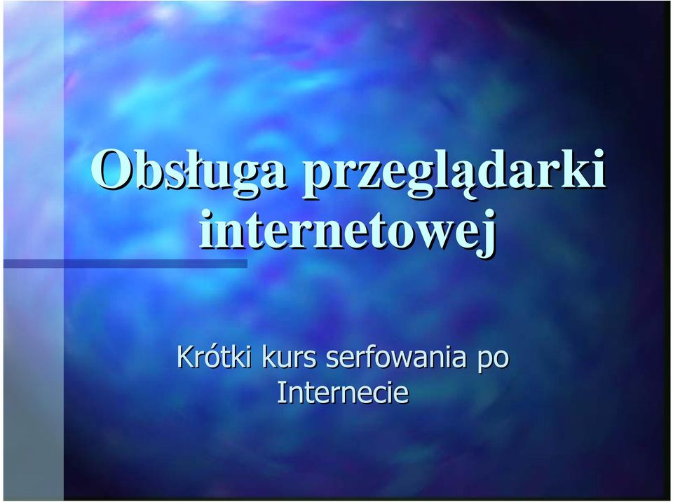 internetowej