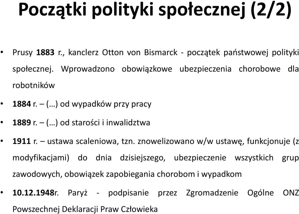 ( ) od starości i inwalidztwa 1911 r. ustawa scaleniowa, tzn.