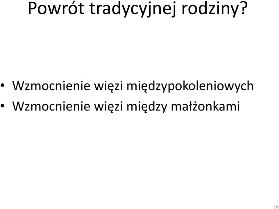 Wzmocnienie więzi