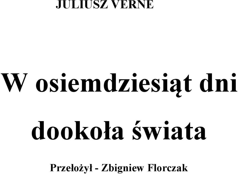 dookoła świata