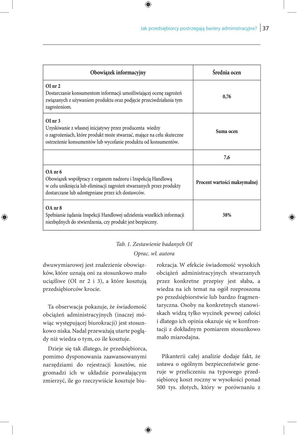 OI nr 3 Uzyskiwanie z własnej inicjatywy przez producenta wiedzy o zagrożeniach, które produkt może stwarzać, mające na celu skuteczne ostrzeżenie konsumentów lub wycofanie produktu od konsumentów.