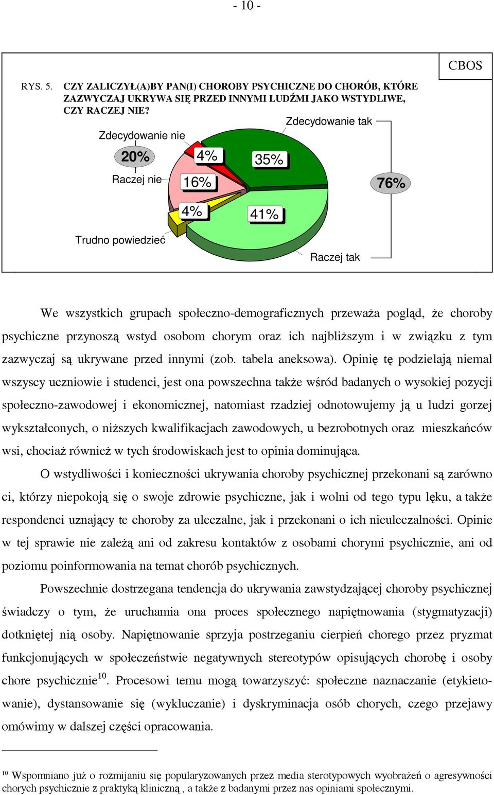 wstyd osobom chorym oraz ich najbliższym i w związku z tym zazwyczaj są ukrywane przed innymi (zob. tabela aneksowa).