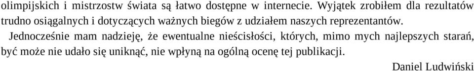 naszych reprezentantów.