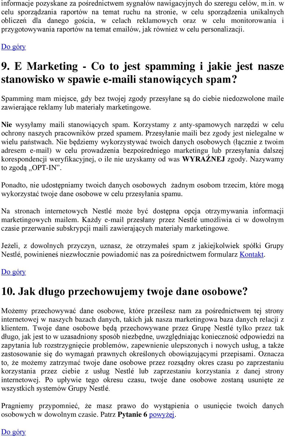 E Marketing - Co to jest spamming i jakie jest nasze stanowisko w spawie e-maili stanowiących spam?