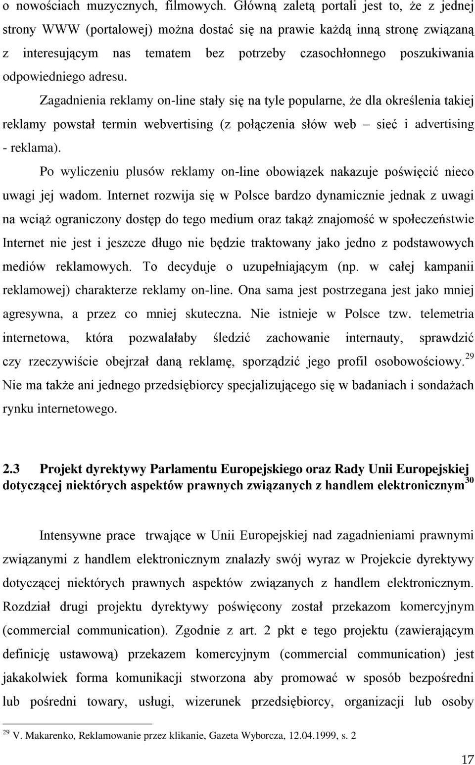 " 8 (' * ' ( * +, 3 9!, ' 5 *.. ' + '. 4 6 & - 6 *., (3 ). (' 6 '. * ( 4 & - + 2, ) $' ' : stwie 8 (' * ' ( ' + ', ( + ', '. $ 6 ' 5 3. ' (* 4 ( + 4 + '. )., ( '. % * ' 4! " ;. '. + ' ) ' $ + & 0 ) " $' + 4 ) reklamowej) charakterze reklamy on-line.