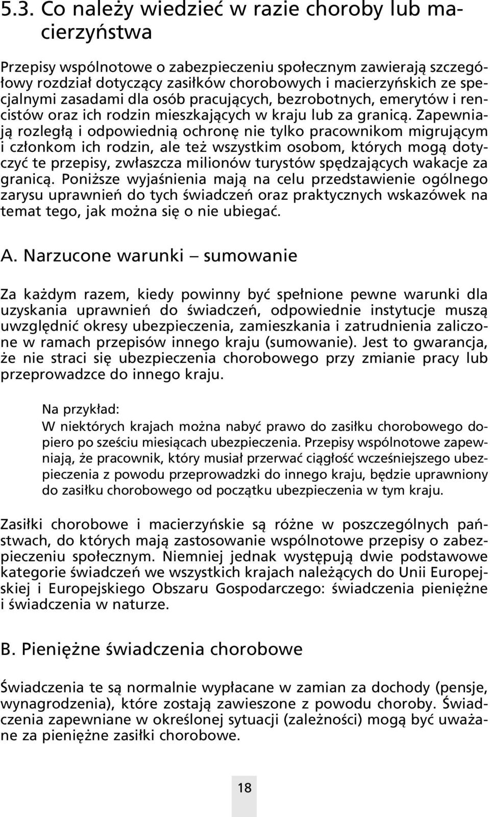 Zapewniajà rozleg à i odpowiednià ochron nie tylko pracownikom migrujàcym i cz onkom ich rodzin, ale te wszystkim osobom, których mogà dotyczyç te przepisy, zw aszcza milionów turystów sp dzajàcych