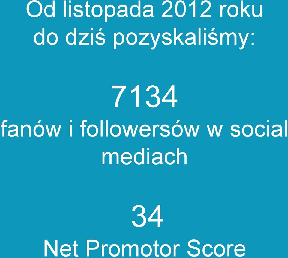 fanów i followersów w